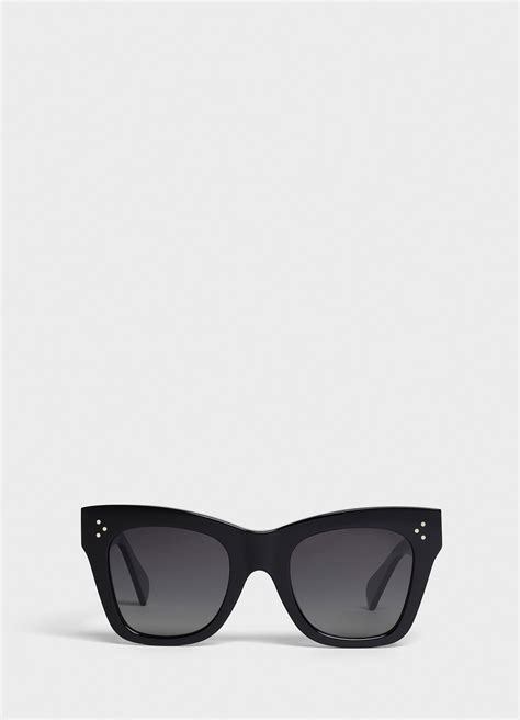 Women's Cat Eye S004 Sunglasses in Acetate with Polarized 